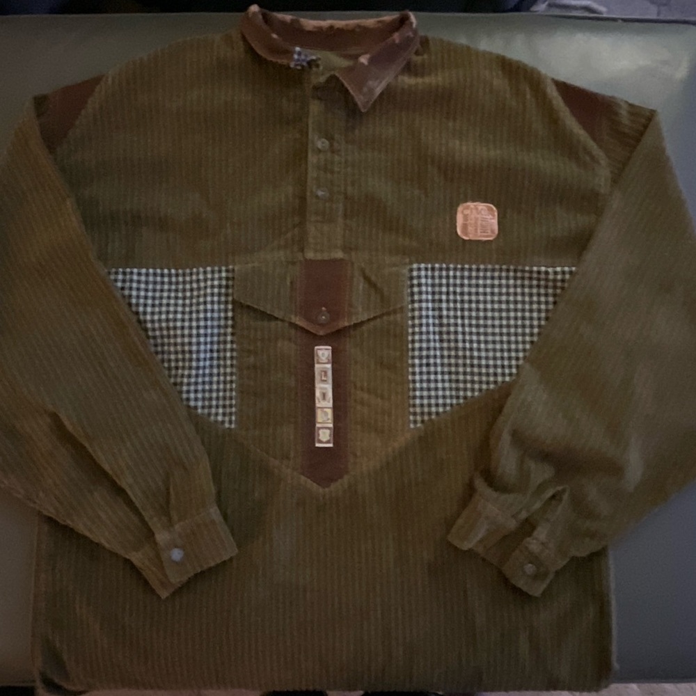 Vintage corduroy click shirt